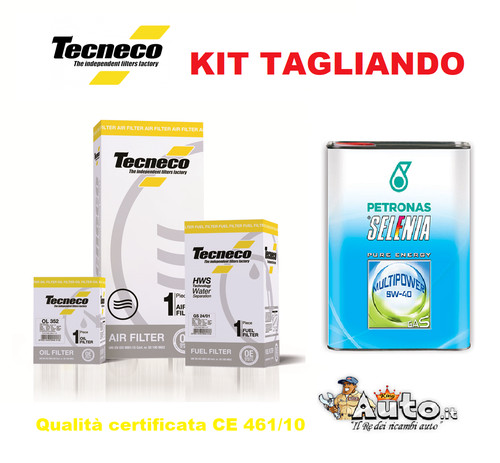 Kit tagliando filtri - kit, +