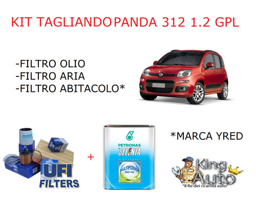 Kit tagliando filtri - kit, ufi