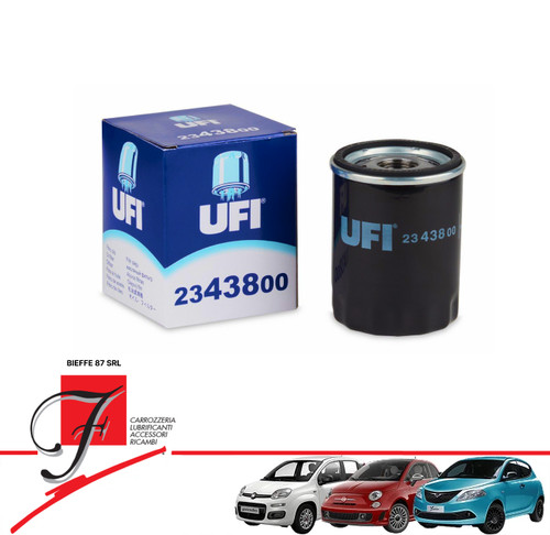 Filtro olio ufi 438 per - filtro,