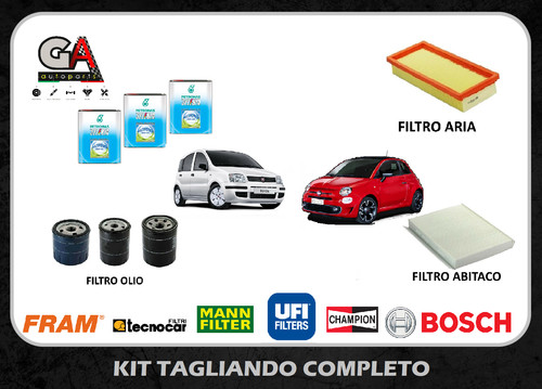 Kit tagliando fiat - tagliando, panda