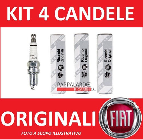 Kit candele originali fiat - candele,